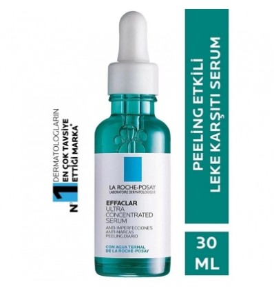 La Roche Posay Effaclar Peeling Etkili Leke Karşıtı Serum Akneye Eğilim Gösteren Ciltler 30ml